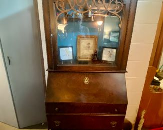 Secretary, two shelves 