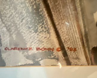 Signature Clarence Bohn