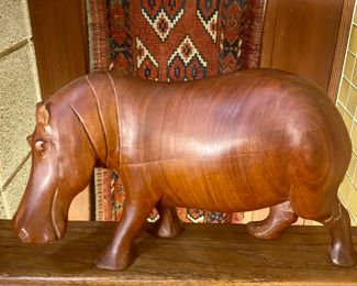 Wood  hippopotamus 