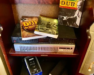Stereo electronics equipment and DUB books
