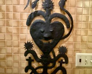 Gabriel-Bien Aime' metal sculpture