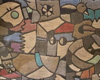 Details of sofa fabric