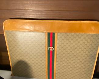 Vintage Gucci Portfolio Clutch