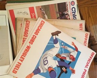 Official Cub Game Programs - Multiple Years