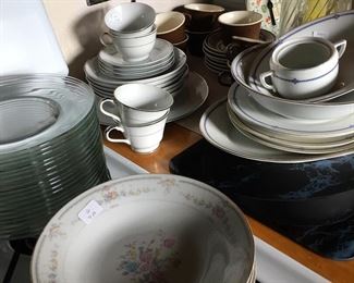 Dishes, mugs, other dining ware