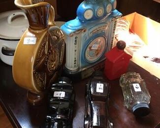 Assorted Whiskey Decanters