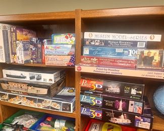 Board games and puzzles 