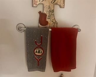 Christmas towels 