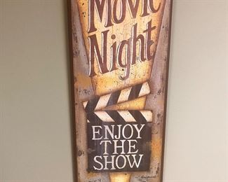 wooden sign 