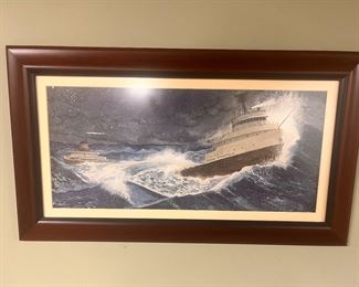 Beautiful ship painting 