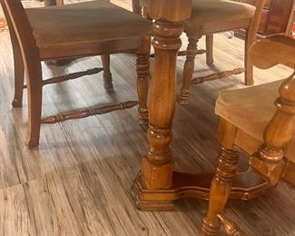 dining table and chairs 