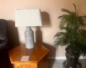 Pair of octagon tables 