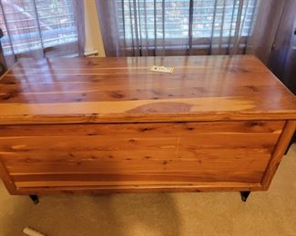 Large cedar chest
