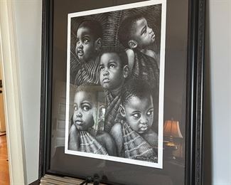 Lovely artist signed and numbered print