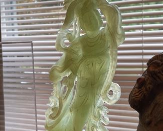 Lovely Jade like carving
