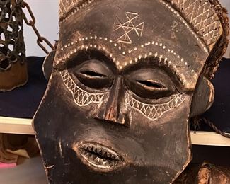Wonderful vintage African mask