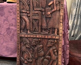 Spectacular DAN tribal architectural element