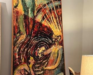 Superb oil on canvas by St. Louis artist Chris Kelly 