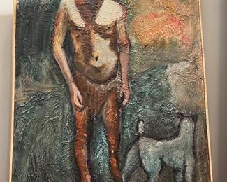 Superb oil on canvas by St. Louis artist Chris Kelly 