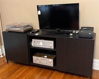 Entertainment console