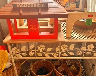 Fisher price toys! McDonalds playland 