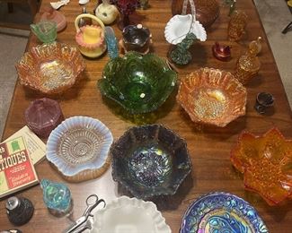 Imperial, Westmoreland, Burmese, most of the items have the original paper tags, 