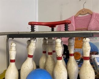 antique bowling game 