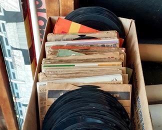 One box of the 45s