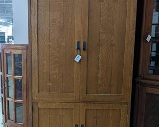 Stickley Oak Armoire