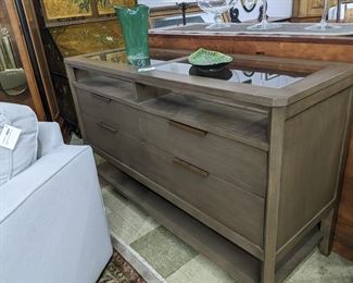 Rustic Wine Serving Cabinet