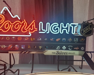 Coors Light NFL Neon Sign