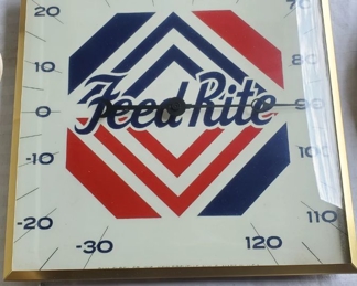 Feed Rite Vintage Thermostat Thermometer