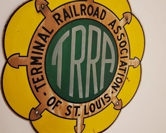 TRRA Terminal Railroad Association Of St.Louis Sign