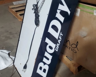 Bud Dry Draft Ceiling Billiard Light