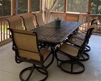 04 Tuscany Rectangular Patio Set