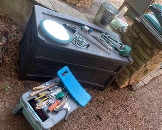 Outdoor Storage Box, Gardening Tools more 