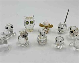 Swarovski Animal Figurines 