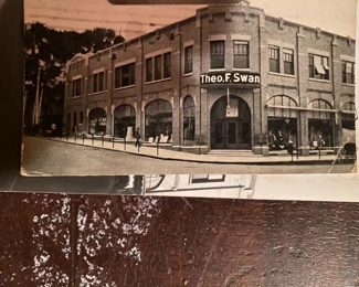 Vintage Theo Swan Post Card ( Elgin Illinois)