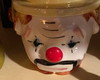 Clown Cookie Jar