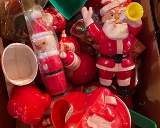 Vintage Plastic Candy Containers