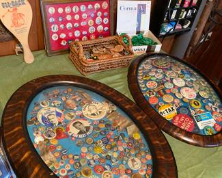 Vintage Framed Buttons