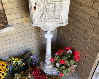 Antique Cast Iron Mail Box