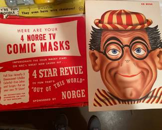 4 Norge TV Comic Masks, NRFP