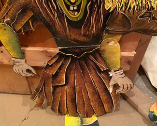 Vintage Moveable Witch