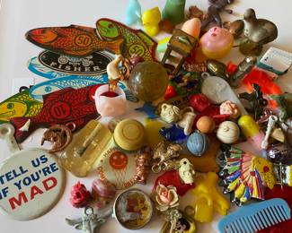 Vintage Gumball Cracker Jack Prizes