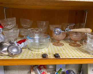 Vintage Ice Cream Dishes, Vintage Ice Cream Scoops