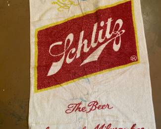 Vintage Schlitz Beach Towel