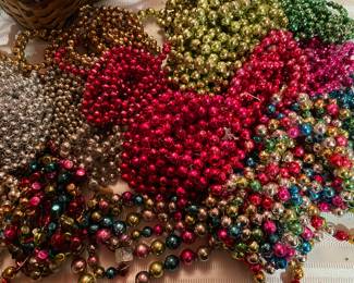 Vintage Mercury Glass Swags