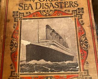Antique Titanic Books Written 1912
