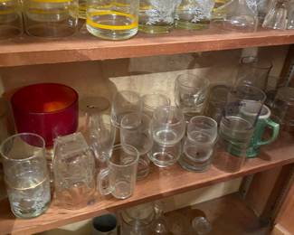 Mid Century- Vintage Glassware